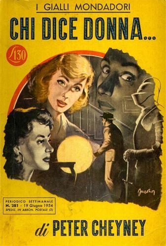 Chi dice donna - Peter Cheyney - copertina