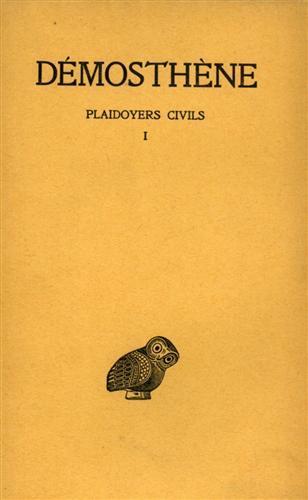 Plaidoyers Civils - Demostene - copertina