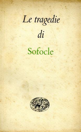 Le tragedie - Sofocle - copertina