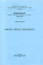 Fauna delle Dolomiti. La memoria sulla fauna delle D