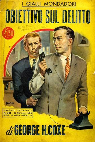 Obiettivo sul delitto - George Harmon Coxe - copertina