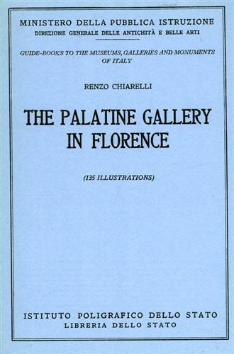 The Palatine Gallery in Florence - Renzo Chiarelli - copertina