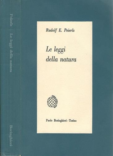 Le leggi della natura - Rudolf E. Peierls - copertina