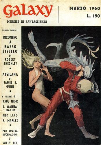 Galaxy, 3, 1960. Racconti - Robert Sheckley - copertina