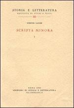 Scripta minora