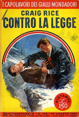 Contro la legge - Craig Rice - copertina