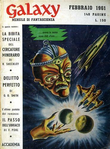 Galaxy, 2, 1961. Racconti - Robert Sheckley - copertina