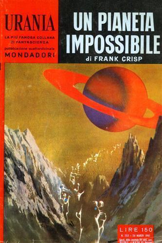 Urania. Un pianeta impossibile - Frank Crisp - copertina