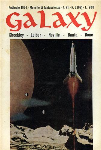 Galaxy, 2, 1964. Racconti - Robert Sheckley - copertina