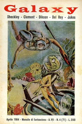 Galaxy, 4, 1964. Racconti - Robert Sheckley - copertina