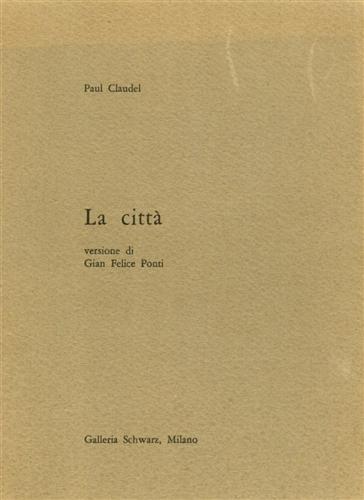 La città - Paul Claudel - copertina