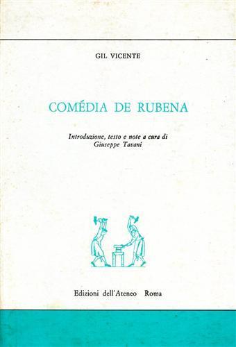 Comédia de Rubena - Gil Vicente - copertina