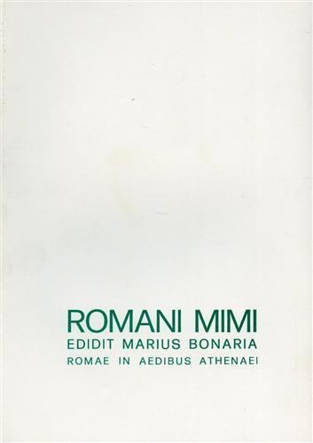 Romani mimi - copertina