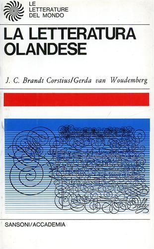 La letteratura olandese - J.C Brendt Corstius - copertina