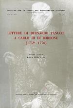 Lettere di Bernardo Tanucci a Carlo III di Borbone ( 1759 - 1776 )