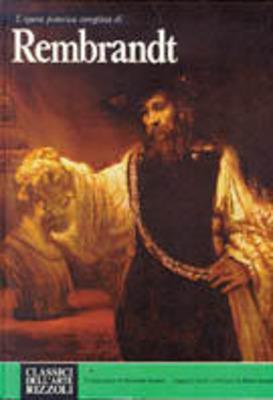 L' opera pittorica completa di Rembrandt Van Rijn - Giovanni Arpino - copertina