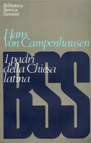 I Padri della Chiesa latina - Hans von Campenhausen - copertina