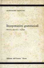 Interpretazioni grammaticali