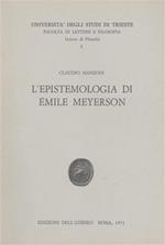 L' epistemologia di Emile Meyerson