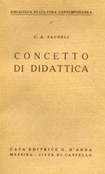 Concetto di didattica
