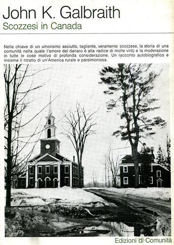 Scozzesi in Canada - John K. Galbraith - copertina