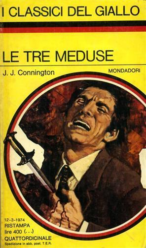Le tre meduse - J.J. Connington - copertina