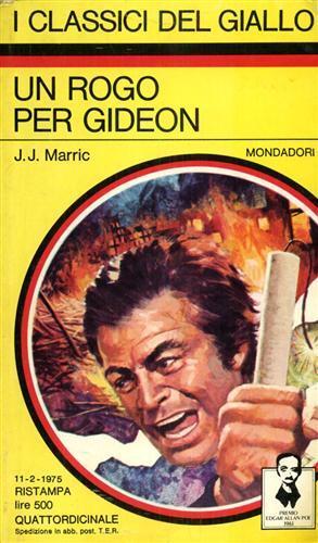 Un rogo per Gideon - J. J. Marric - copertina