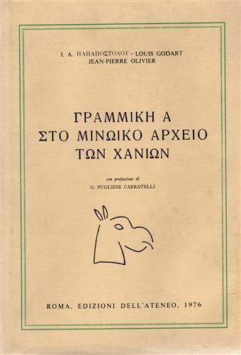Grammiki A sto Minoiko archeio ton Xanion - Louis Godart - copertina