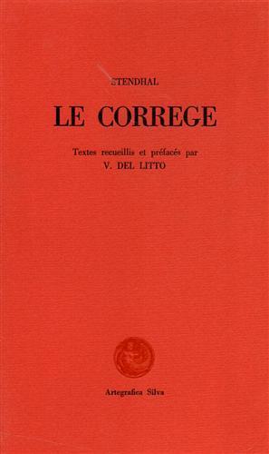 Le Correge - Stendhal - copertina