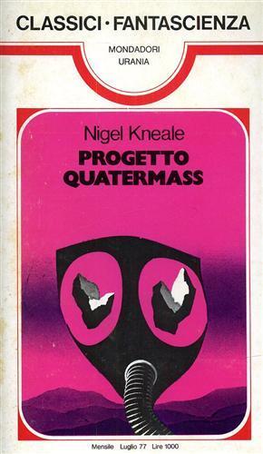 Progetto Quatermass - Nigel Kneale - copertina
