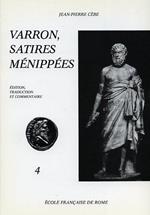 Satires Ménippées. 4. Epitaphiones. Eumenides