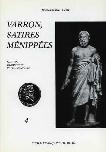 Satires Ménippées. 4. Epitaphiones. Eumenides - M. Terenzio Varrone - copertina
