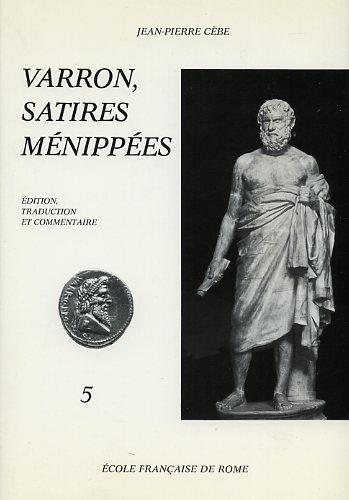 Satires Ménippées. 5. Evren n lopaj tò poama - Gerontodidàskaloj - M. Terenzio Varrone - copertina