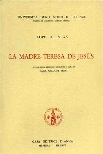 La madre Teresa de Jesus - Lope de Vega - copertina