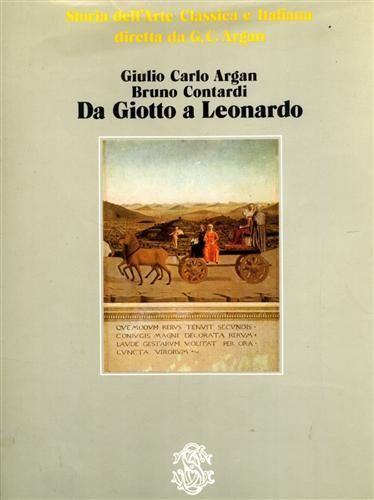 Da Giotto a Leonardo da Vinci - Giulio C. Argan - copertina