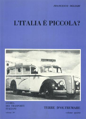 L' Italia é piccola? Terre d'oltremare. Vol. IV - Francesco Ogliari - copertina