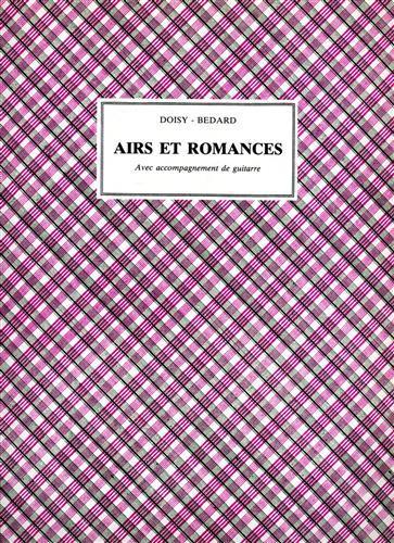 Airs et Romances avec accompagnement de guitarre - copertina