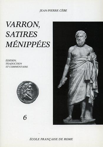 Satires Ménippées. 6. Gnoui seavton. Kunorntwr - M. Terenzio Varrone - copertina