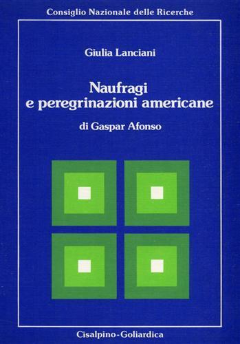 Naufragi e perigrazioni americane di Gaspar Afonso - Giulia Lanciani - copertina