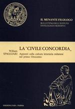 La civile concordia. Appunti sulla cultura letteraria milanese nel primo Ottocento