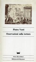 Osservazioni sulla tortura