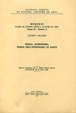 Poesia, astronomia, poesia dell'astronomia in Dante