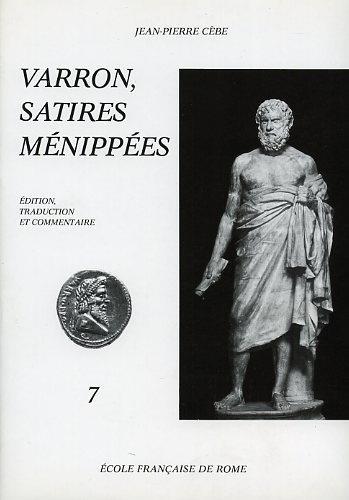 Satires Ménippées. 7. Lex Maenia - Marcipor - M. Terenzio Varrone - copertina
