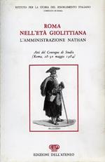 Roma nell'età giolittiana. L'amministrazione Nathan