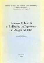 Antonio Colacicchi e il dibattito sull'agricoltura ad Anagni nel 1788