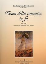 Tema della romanza in fa. op. 50