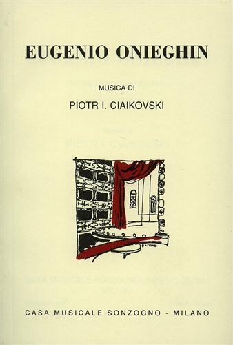 Eugenio Onieghin. Scene Liriche in tre atti - Aleksandr Puskin - copertina