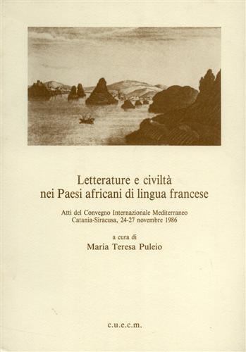 Letterature e civiltà nei paesi africani di lingua francese - copertina
