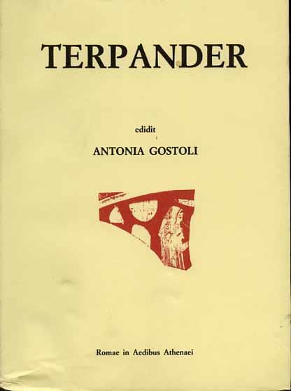 Terpander - Antonia Gostoli - copertina