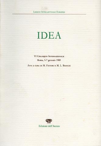 Idea - copertina